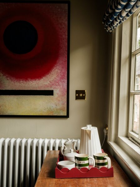 Pub bedroom at the Fleur de Lys in Cranborne Dorset