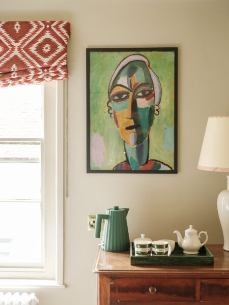 Pub bedroom at the Fleur de Lys in Cranborne Dorset